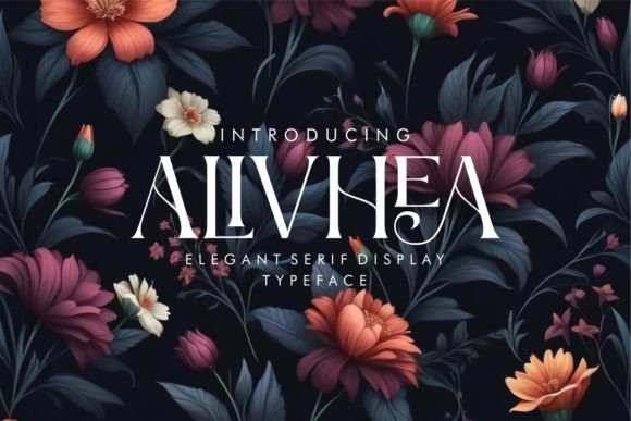 Alivhea: A Serif Font for Editorial Elegance