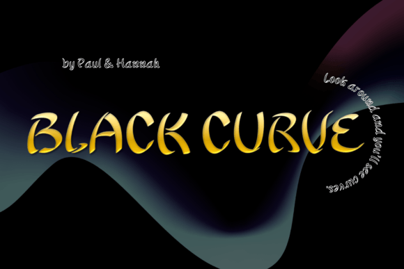 Black Curve: A Display Font for Dynamic Campaigns