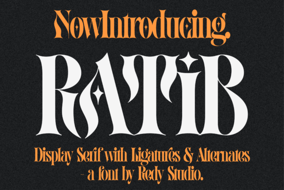 Boost Your Brand with Ratib Display Font