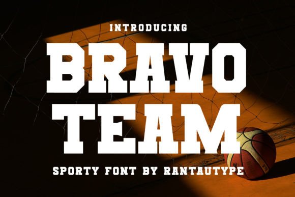 Bravoteam: A Font for Speed and Impact