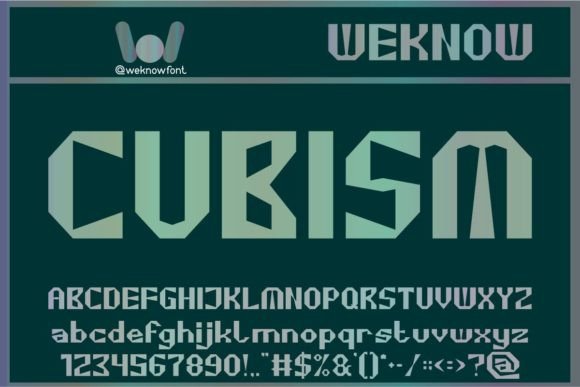 Cubism: The Font That Shapes Campaigns