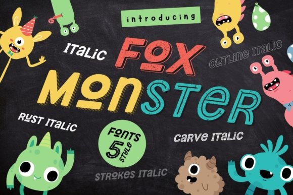 Font Choice That Captivates: Fox Monster for Editorial Design