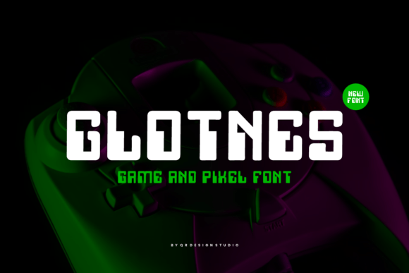 Glotnes Font: A Retro Pixel Vibe for Modern Marketing