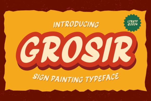 Grosir Font: The Vintage Touch That Elevates Your Campaigns