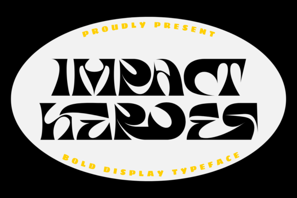 Impact Heroes Font: A Bold Choice for Creative Crafters