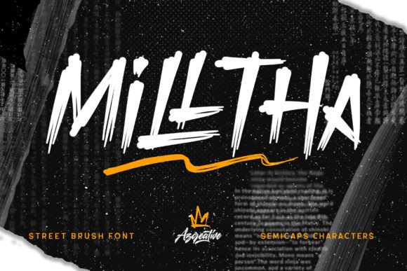 Milltha: A Font for Bold Editorial Statements