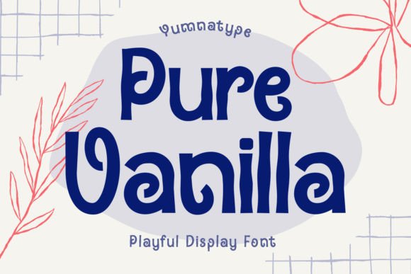 Pure Vanilla Font for Handmade Creators