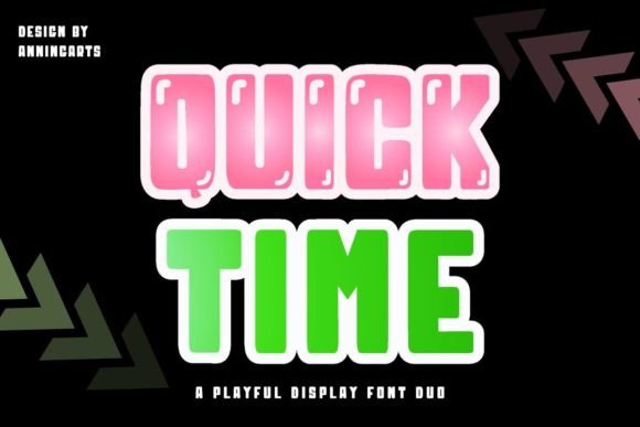 Quick Time: A Versatile Font for Dynamic Campaigns
