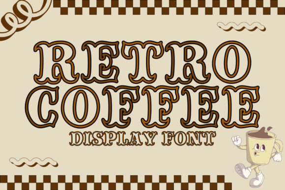 Retro Coffee: A Font for Campaign Creativity