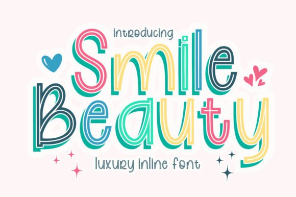 Smile Beauty: A Display Font for Editorial Elegance