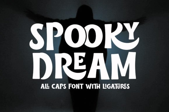 Spooky Dream: A Bold Serif Font for Crafters and Designers