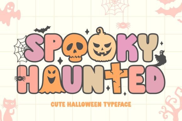 Spooky Haunted: The Perfect Font for Halloween Crafts and More