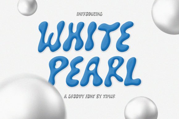 White Pearl: A Display Font for Editorial Elegance